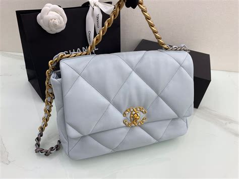 baby blue chanel 19|Chanel handbags outlet.